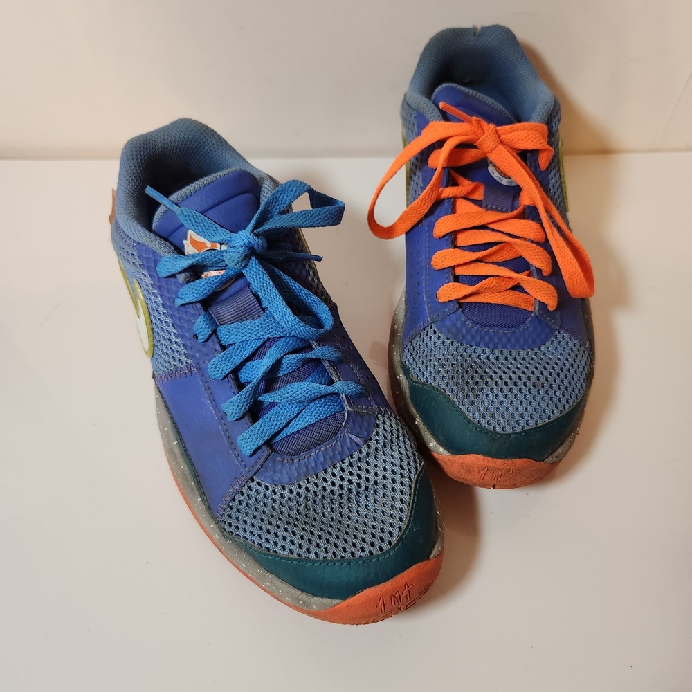 Nike Ja 1 GS Backyard BBQ Blue Orange Basketball Shoes  Kids 4.5Y